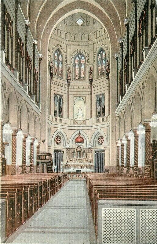 La, New Orleans, Louisiana, Church Of The Immaculate Conception, E.c. Kropp 7079