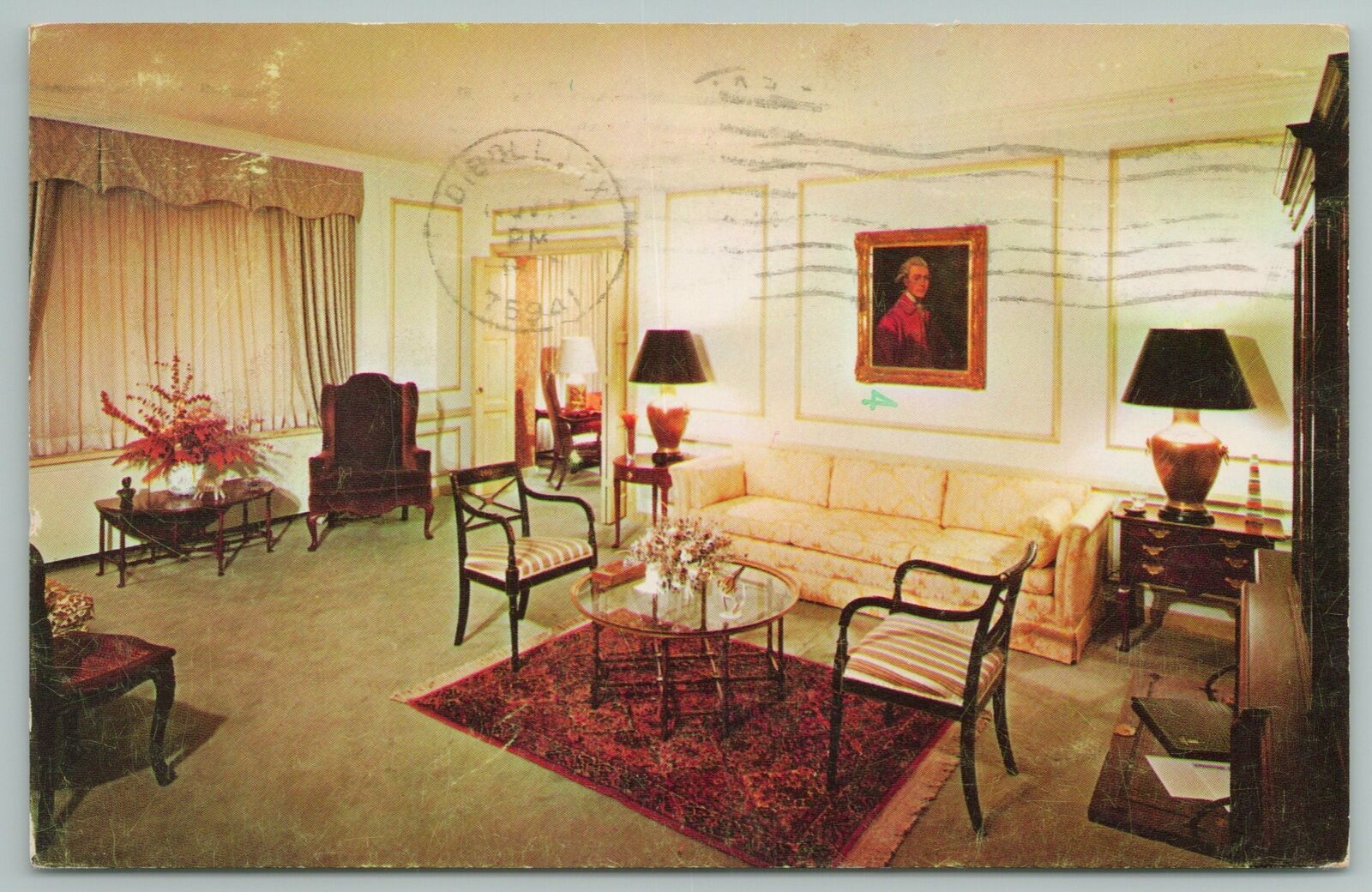 New Orleans Louisiana~pontchartrain Hotel~vintage Postcard